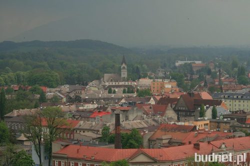 Panorama Czeskiego Cieszyna